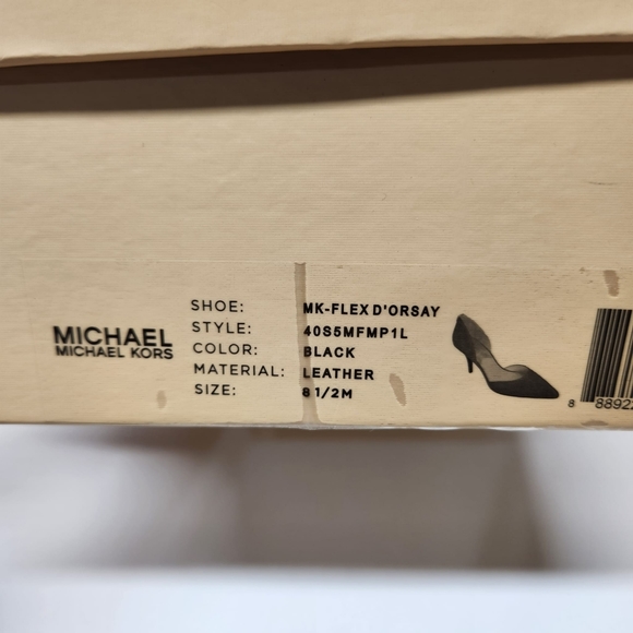 Michael kors Flexed D'orsay black leather pump - Picture 7 of 11